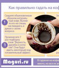 Fortune telling by coffee: magic in every cup