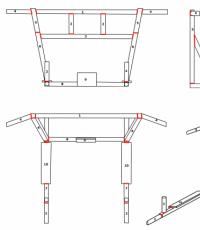 Do-it-yourself parallel bars: step-by-step instructions and tips on how to make a gymnastic horizontal bar at home (85 photos) DIY portable parallel bars
