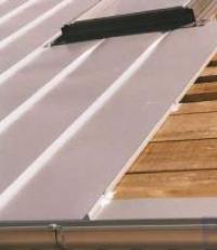 Do-it-yourself seam roof: detailed description Seam roof